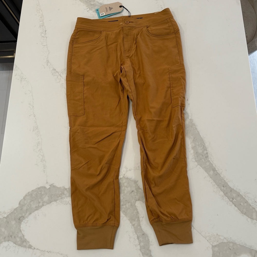 PrAna NWT Halle Jogger II Women’s 8R Standard Fit Earthbound Tan Gorpcore Hiking